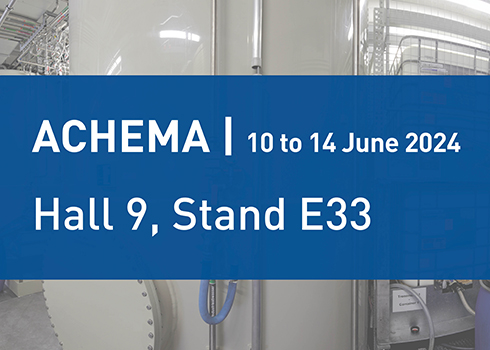 H2O GmbH at ACHEMA 2024: Efficient and safe treatment of industrial wastewater from chemical-pharmaceutical processes